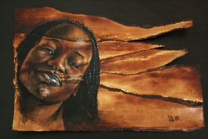 Voir le détail de cette oeuvre: sourir sénégalais